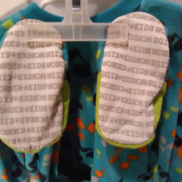 Wonderkids Toddler One Piece Warm Fleeced Footed Pajamas Size 3T ( NWT ) - Picture 2 of 6